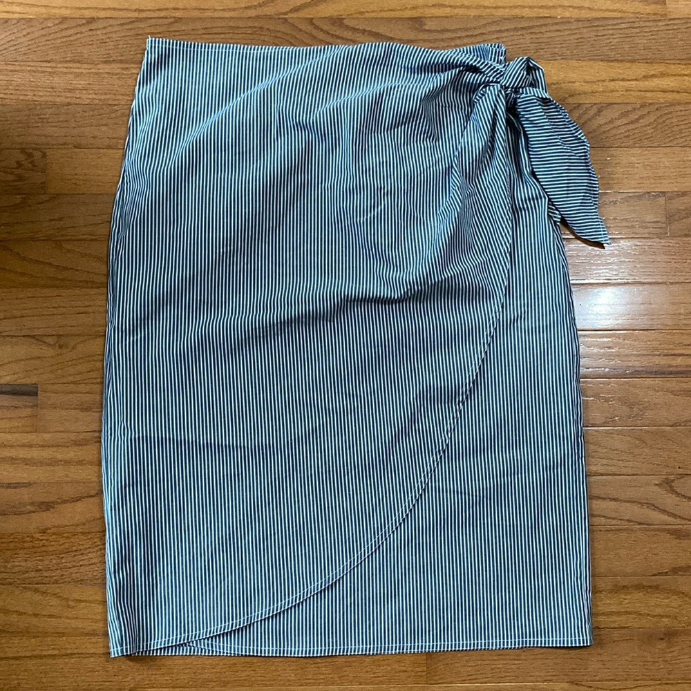 Chaps Wrap Skirt